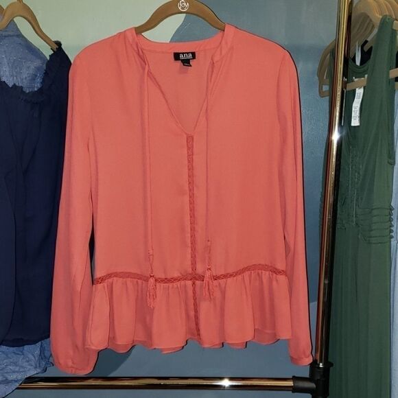 A.N.A Peplum Blouse   - Picture 2 of 7